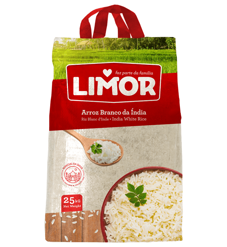 Arroz Branco da Índia 25